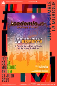 Concert d'Académie du 13ème, Fête de la musique 2015